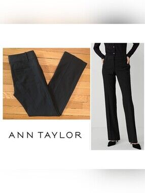 NEW Black Dress Pants Ann Taylor Size 4